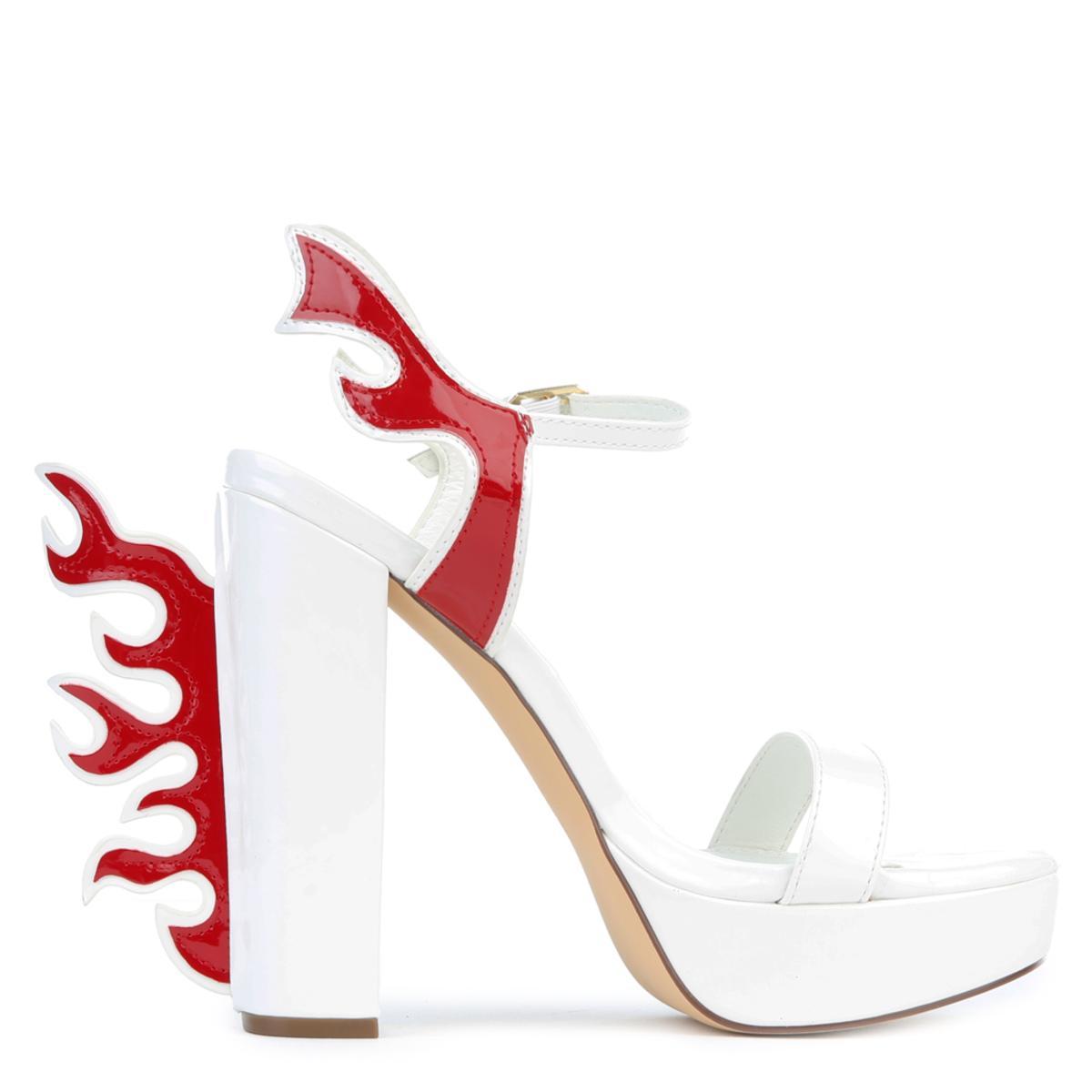 Yuko-38 High Heel White