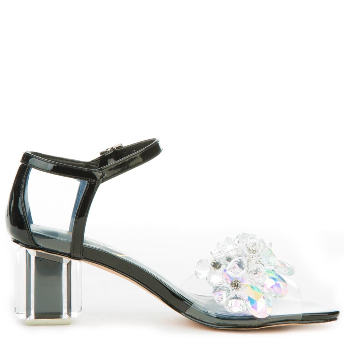 Cryssa Black Sandals BLACK