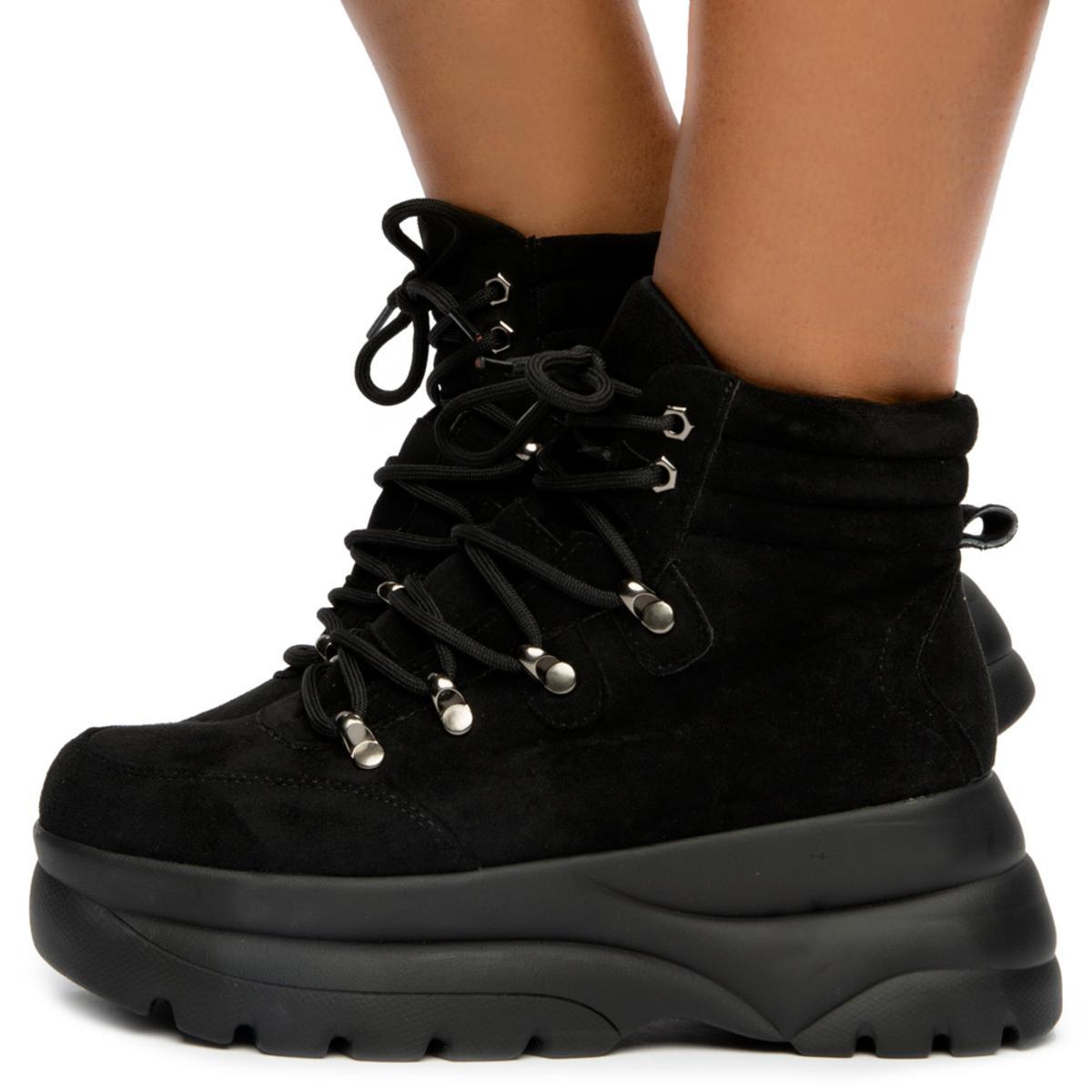 Bel-11 Lace Up Boots