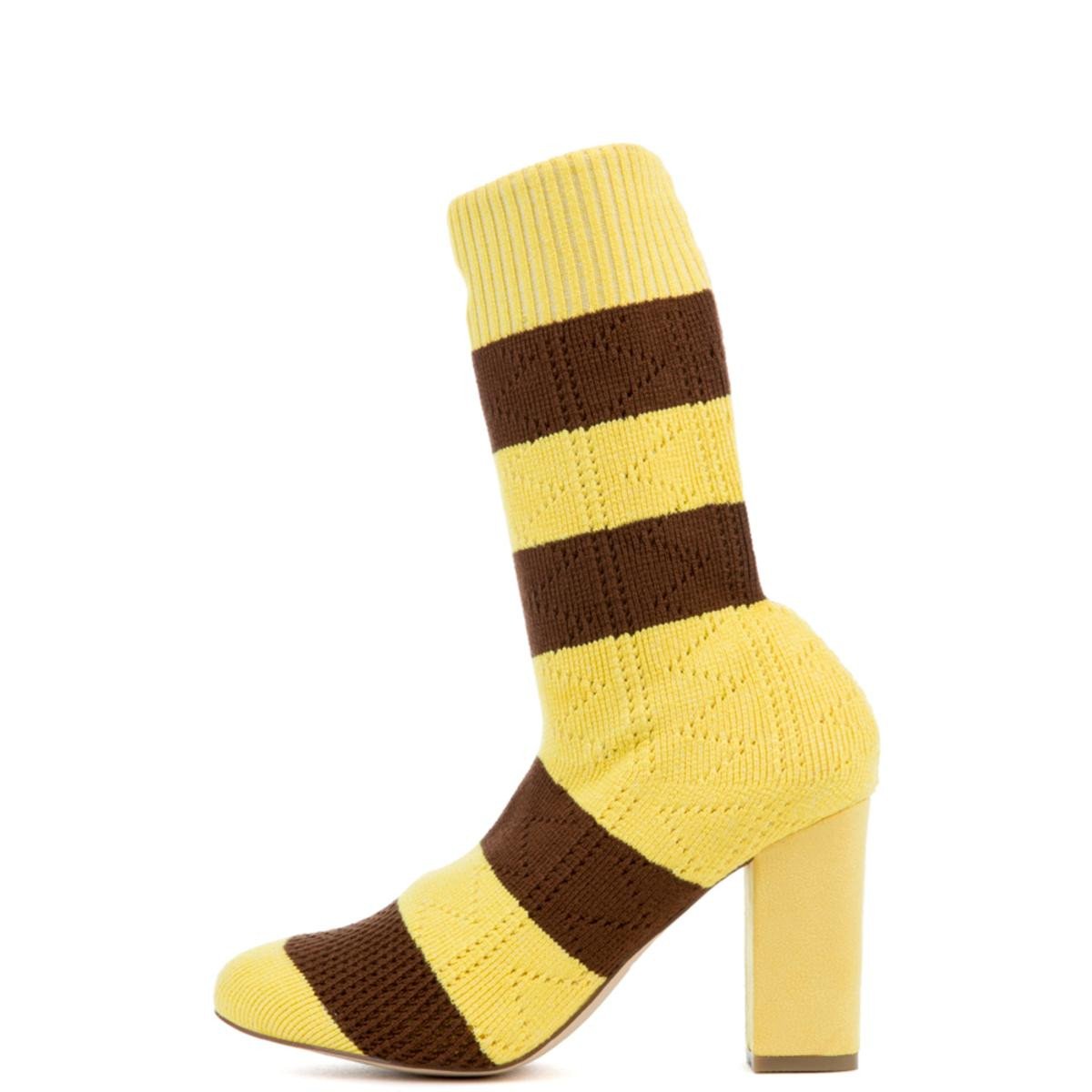 Cape Robbin Perry-2 Bootie Yellow/Brown