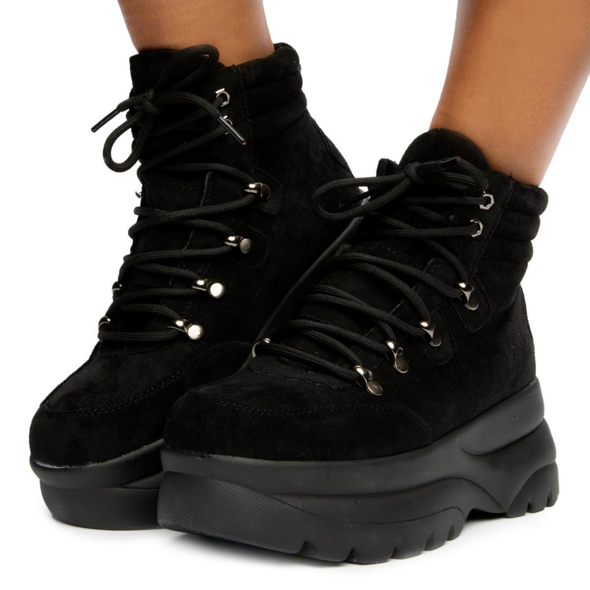 Bel-11 Lace Up Boots