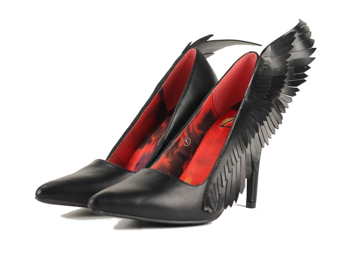 Women's Angyl Black Heels