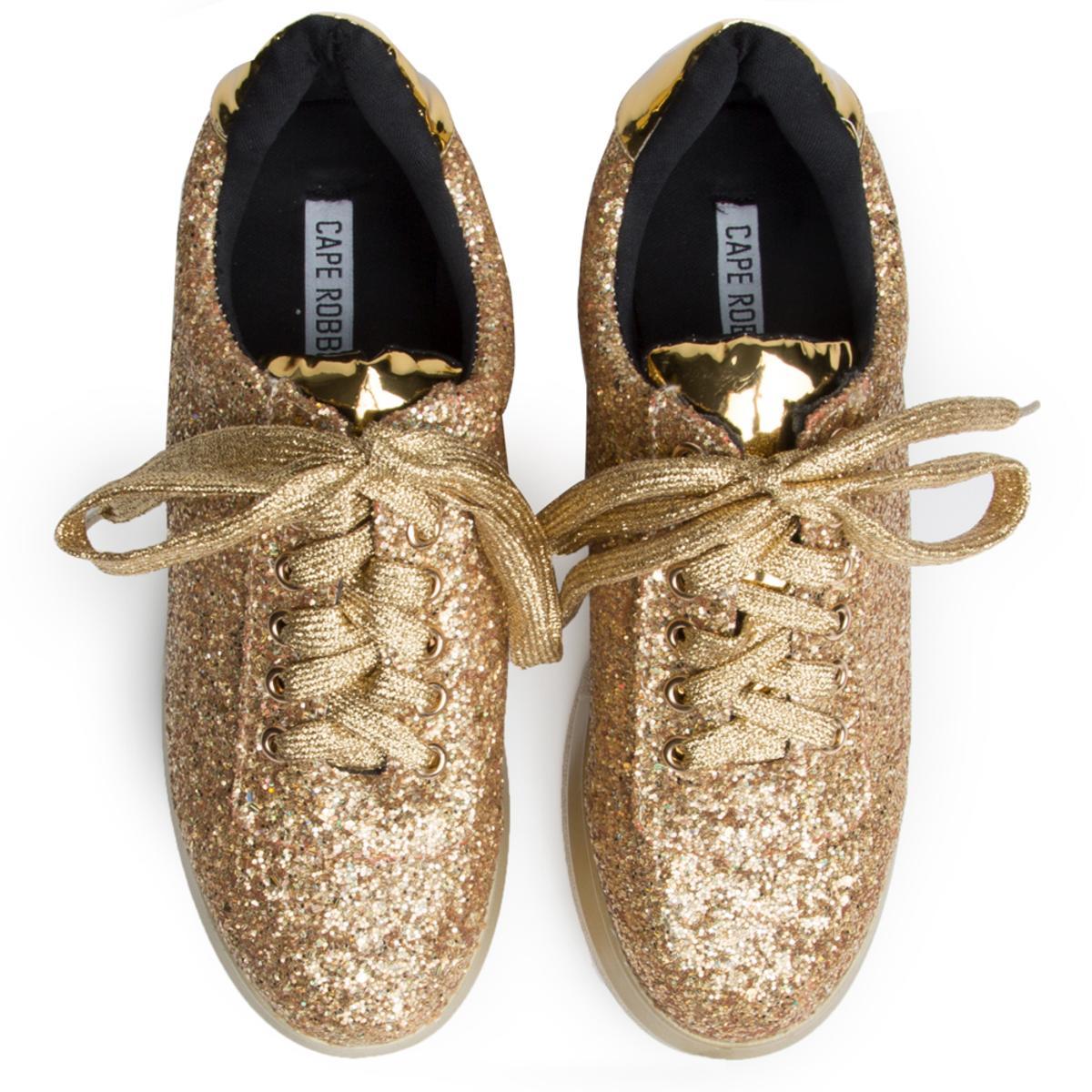 Cape Robbin Forever-1 Gold Sneaker Gold