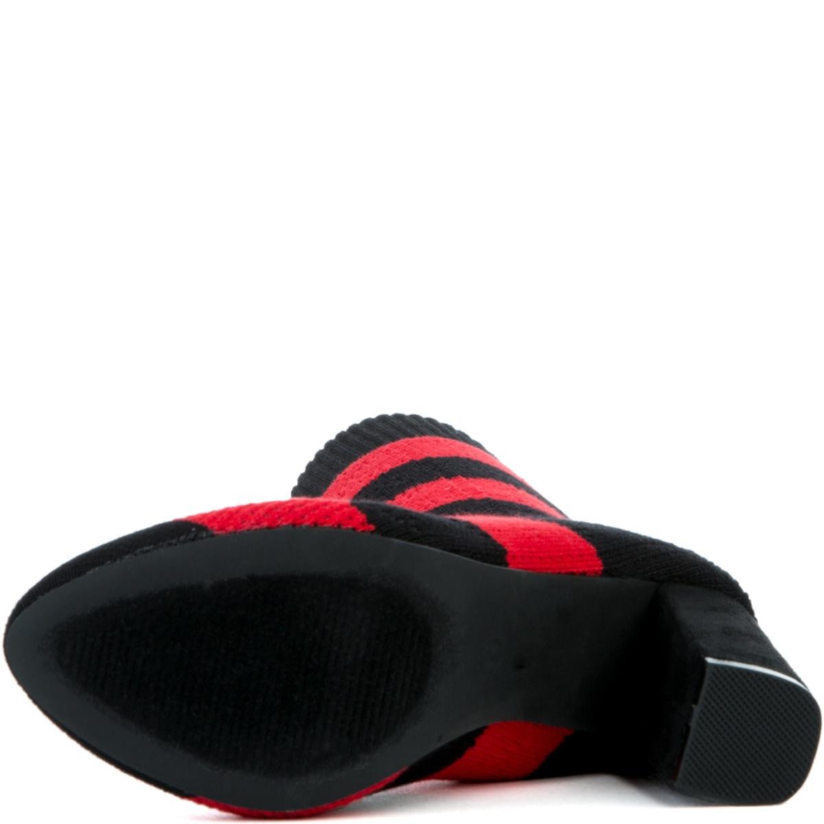 Cape Robbin Perry-2 Bootie Black/Red