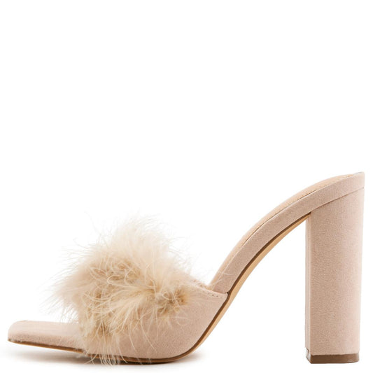 Mable-6 Square Toe High Heels