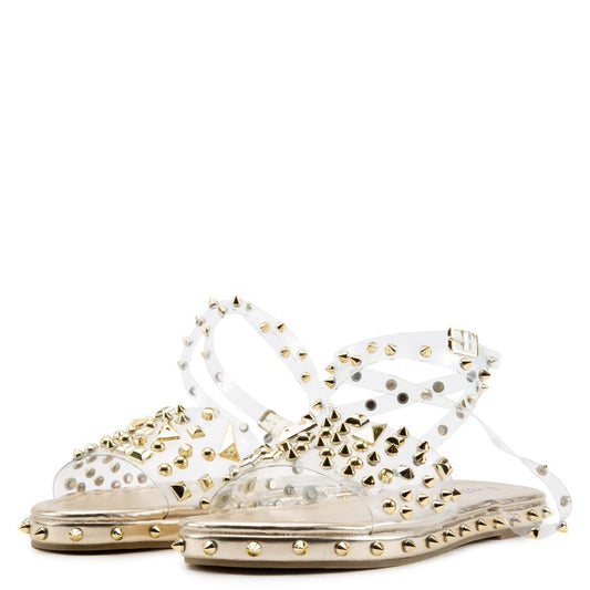 Movi-01 Studded Flat Sandals