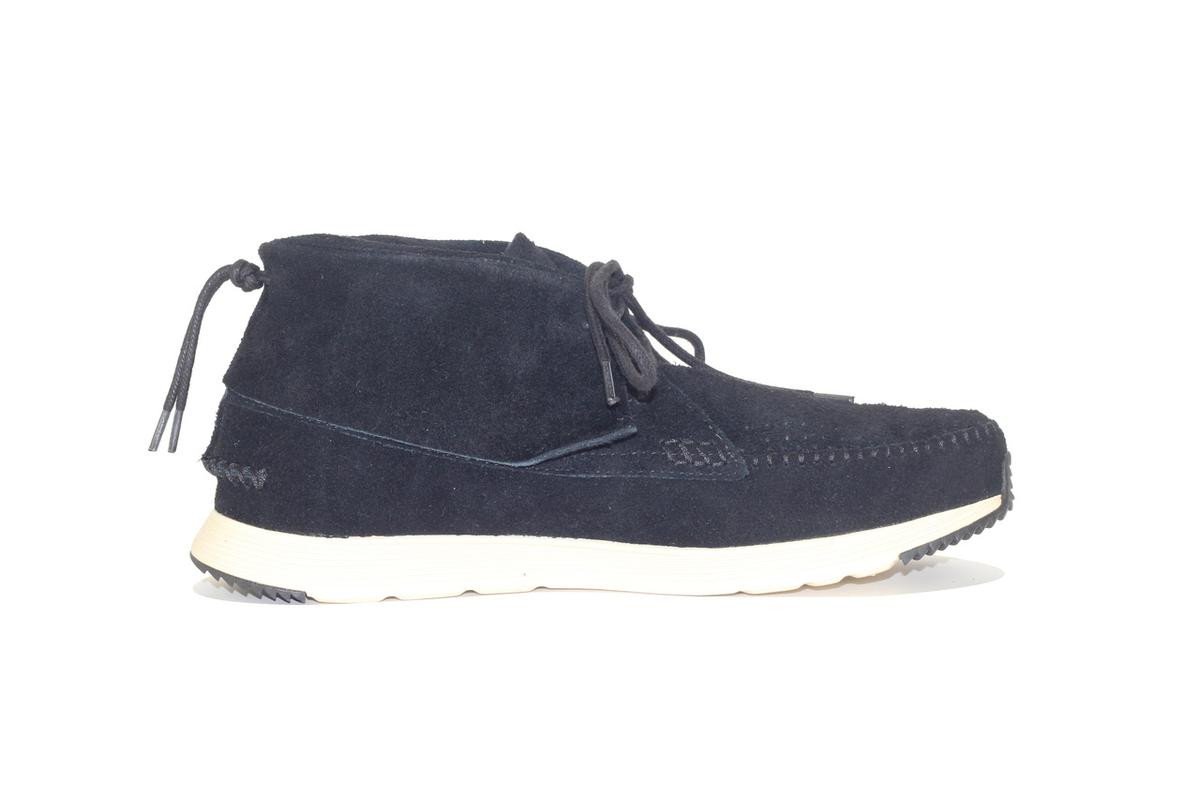 Ransom: Alta Mid Black Bone Sneakers