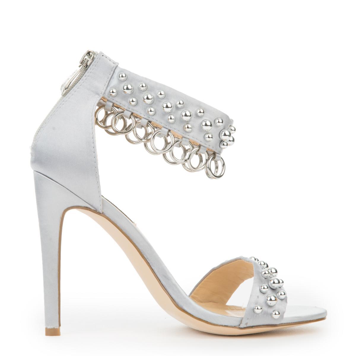 Cape Robbin Suzzy-43 High Heel Gray