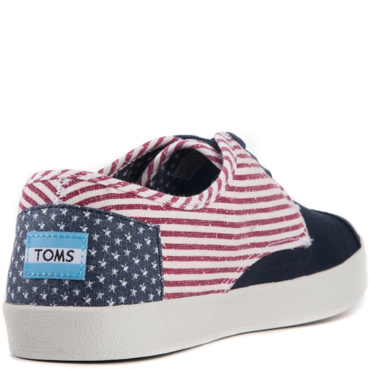 Toms for Men: Paseo Americana Canvas Flag Sneakers