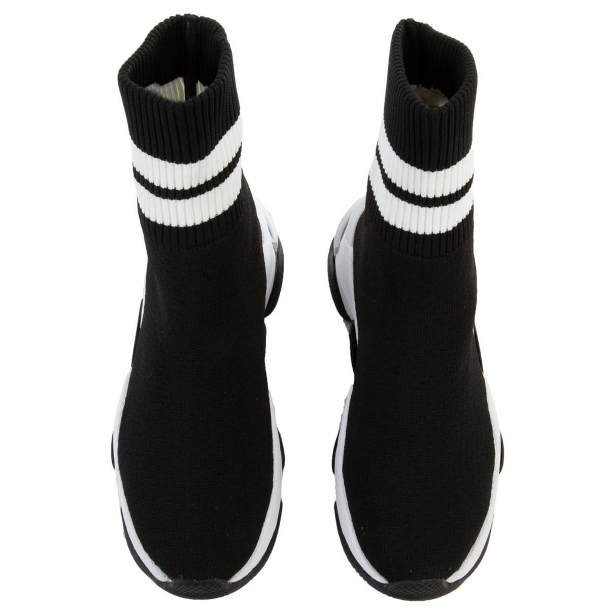 Sneakers in Tekno/Black-White