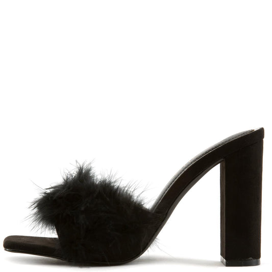 Mable-6 Square Toe High Heels