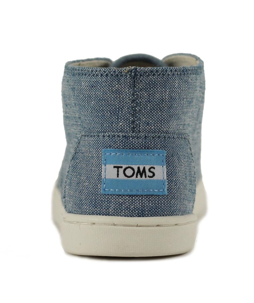 Kids Toms Paseo Mid Light Navy Chambray