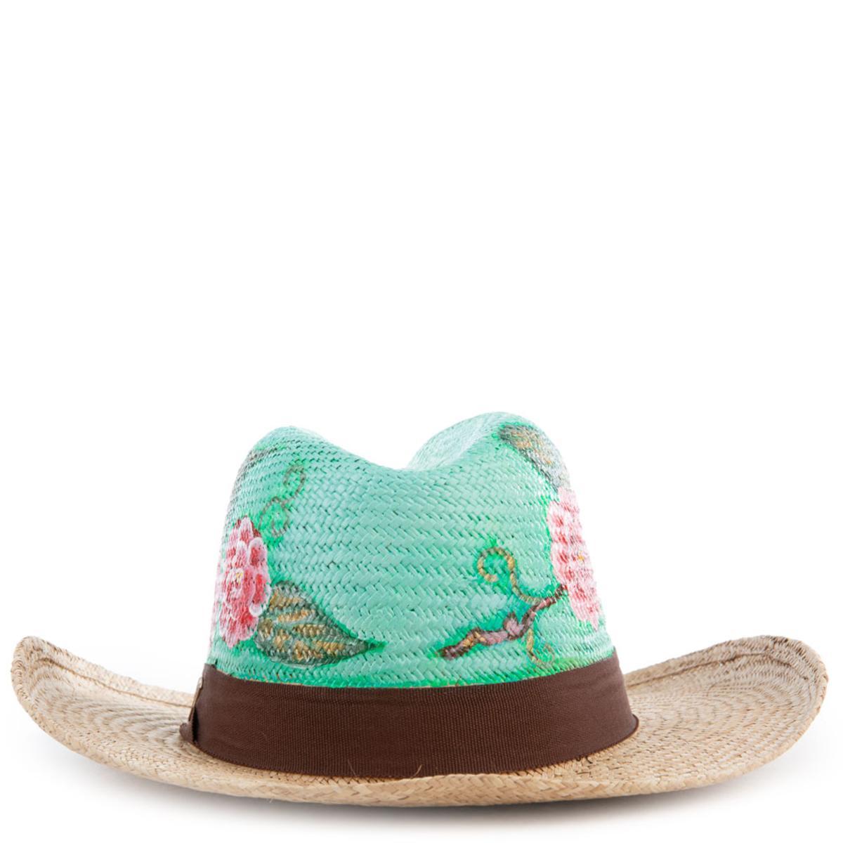 Primavera Verde Panama Hat Size S