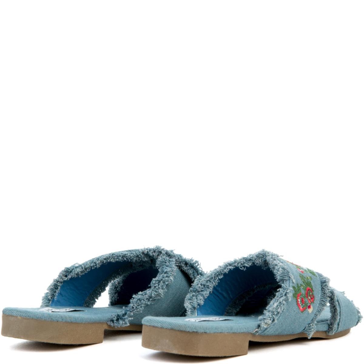 Cape Robbin Coma-7 Sandal Denim