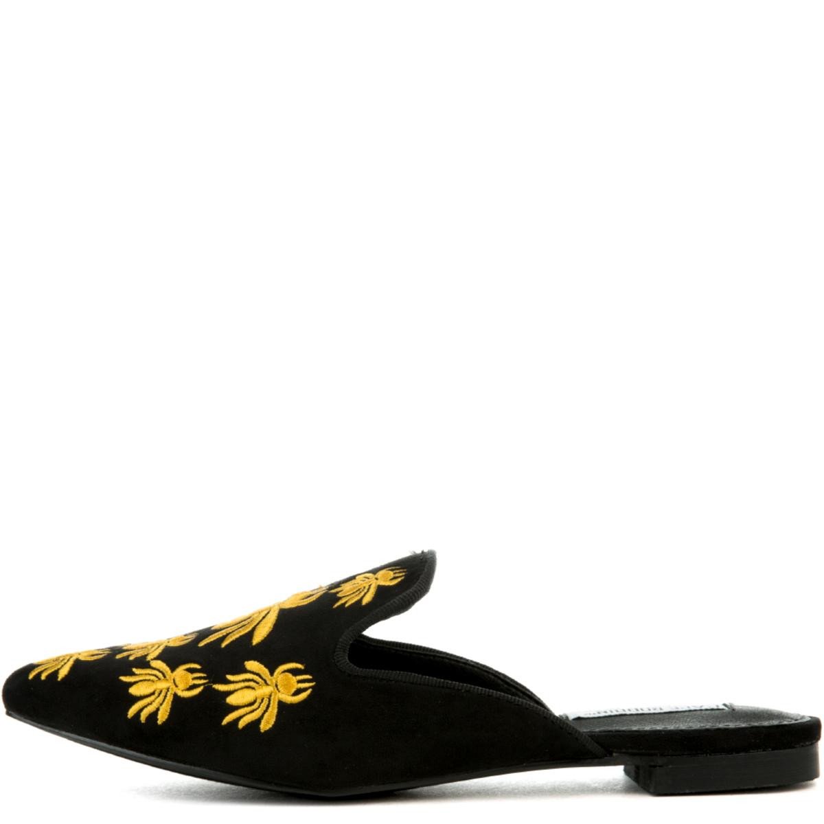 Cape Robbin Cell-18 Black Mules Black