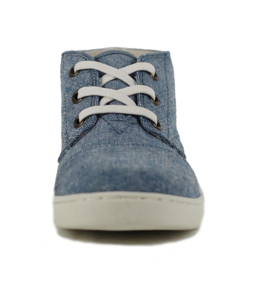 Kids Toms Paseo Mid Light Navy Chambray