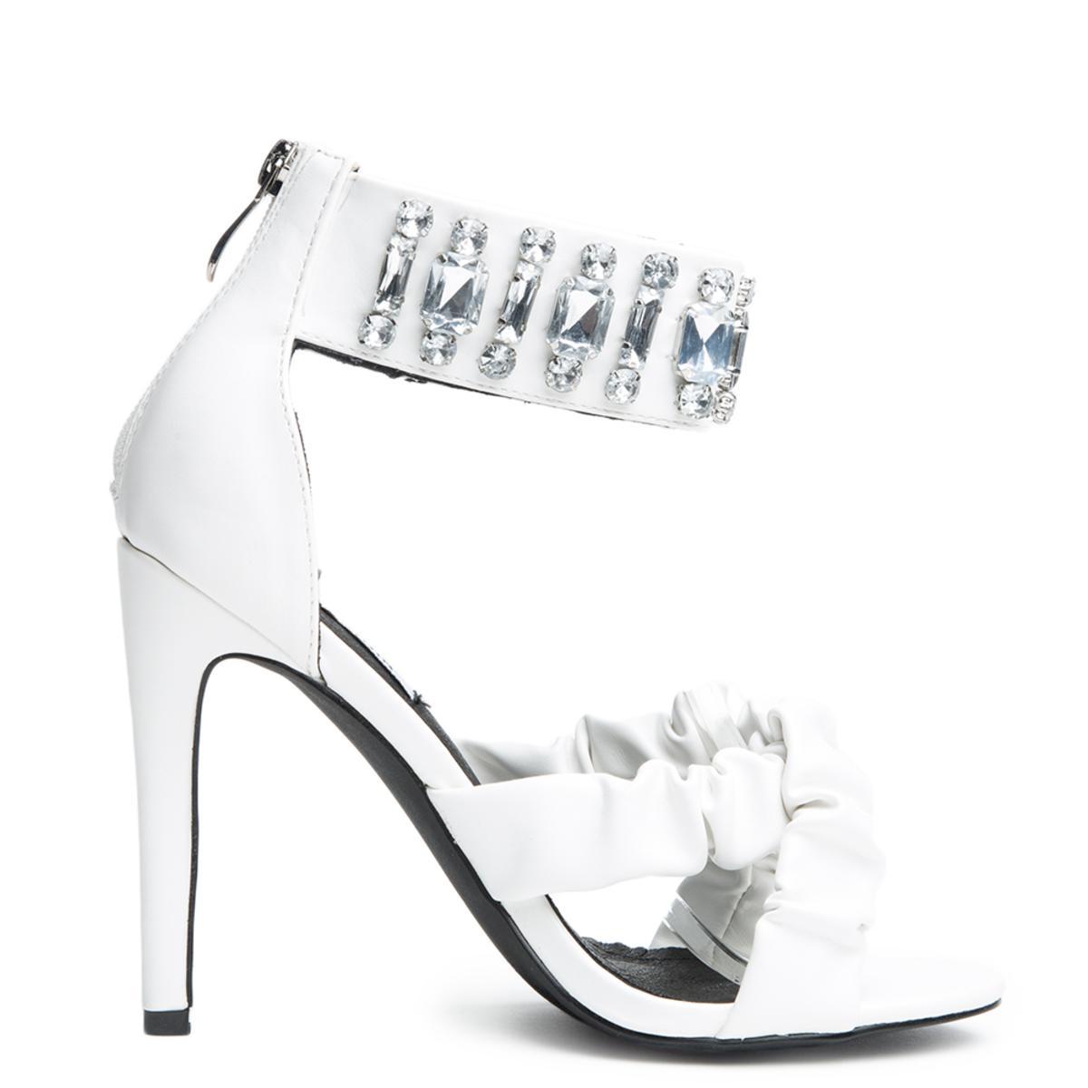 Cape Robbin Suzzy-94 White High Heel White