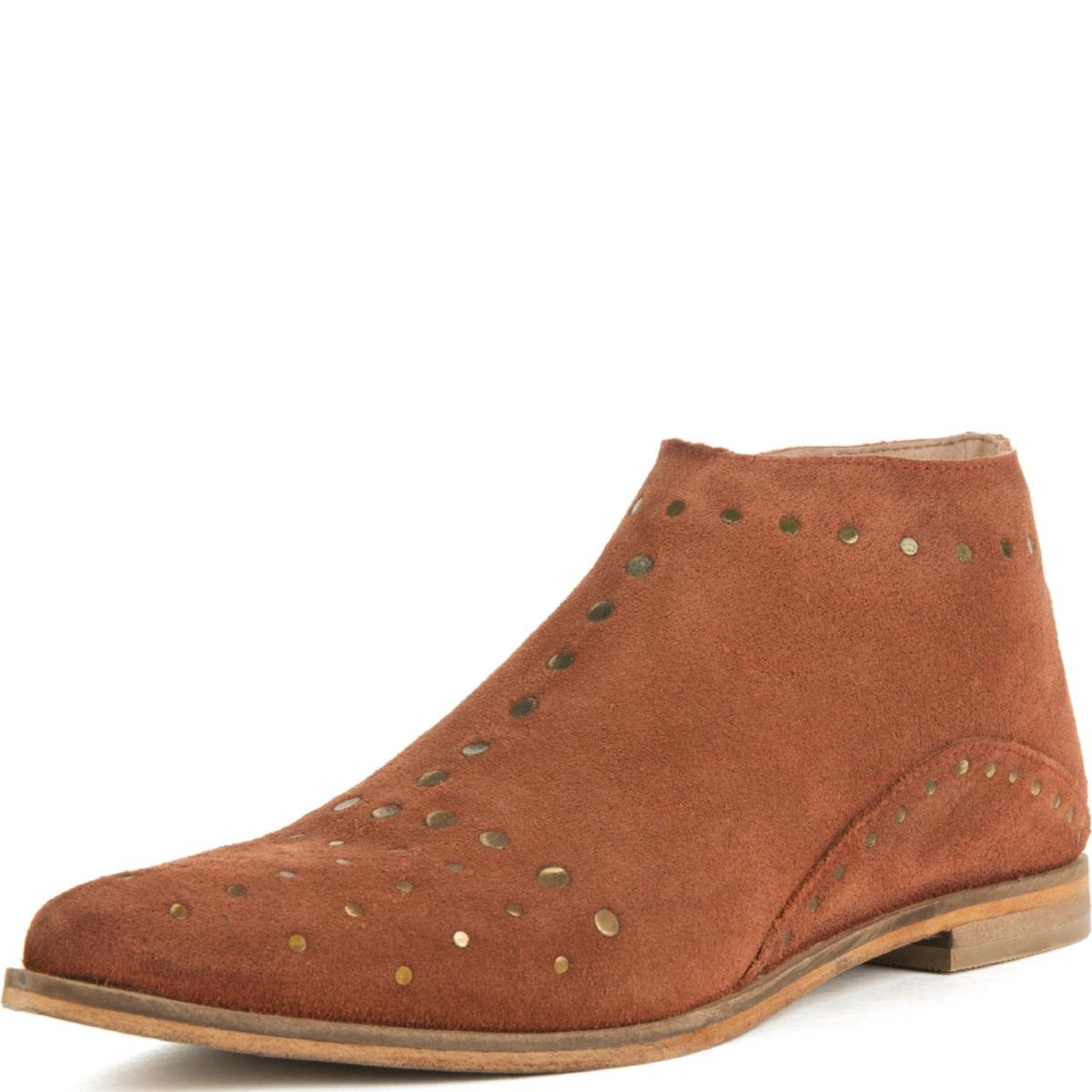 Free People Aquarian Red Ankle Boots Red