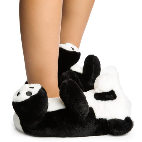Plush-02 Panda Fuzzy Slippers