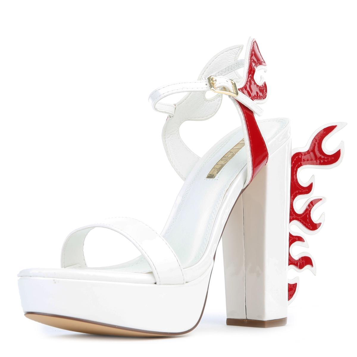 Yuko-38 High Heel White