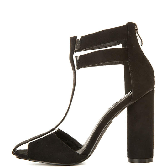 Paw-31 High Heel Dress Shoe BLACK