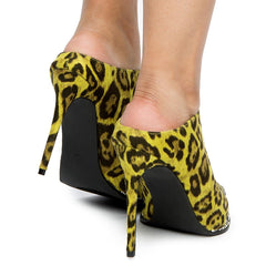 Pointy Toe Heels Leopard