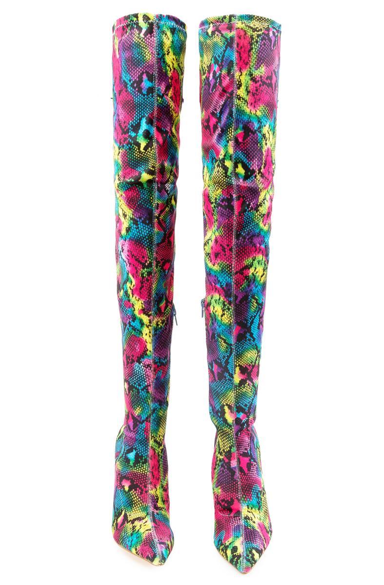 Gisele-7B Thigh High Heel Boot