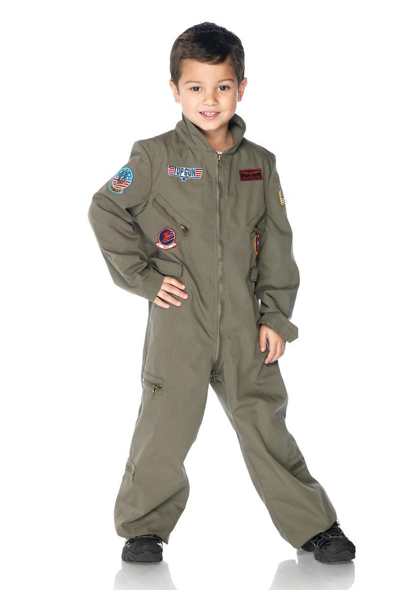 Top Gun boys flight suit in KHAKI