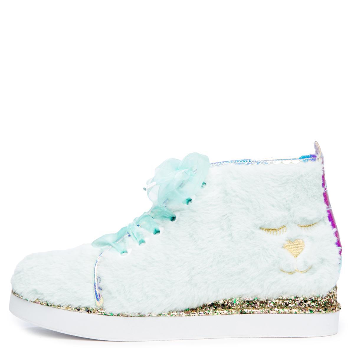 Irregular Choice Grizz Lee Sneaker Mint