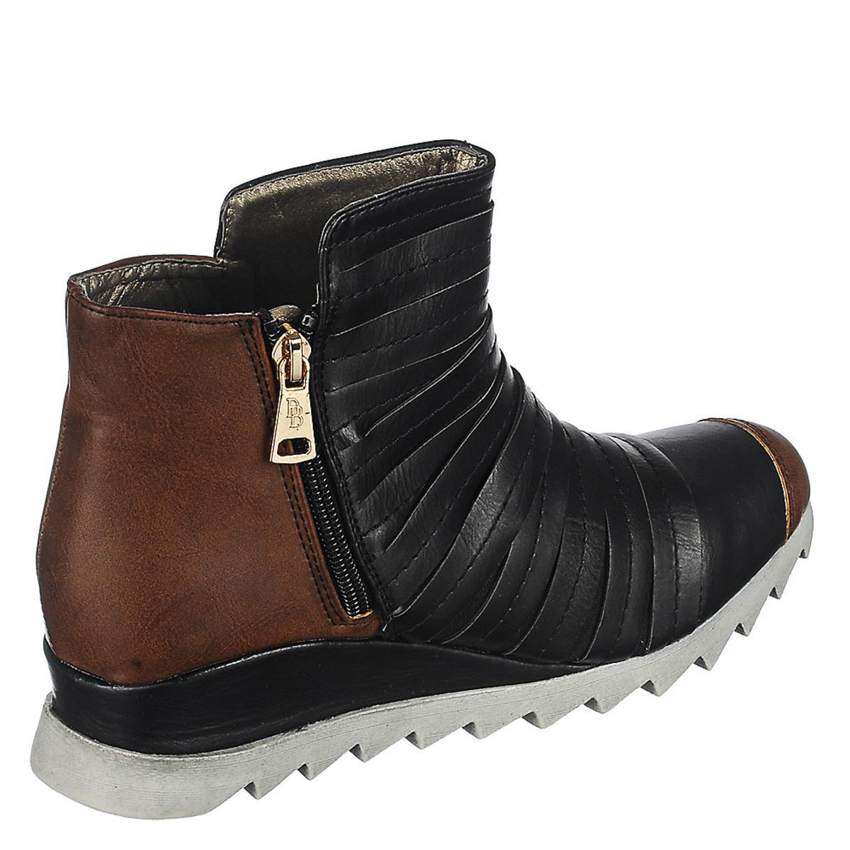 Ankle Boot Stark-3 Black/Brown