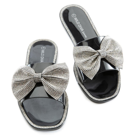 Jacelyn-05 Bow Flat Sandals