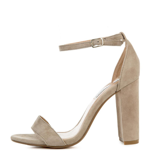 Carrson 275 Heels in Off-White TAUPE