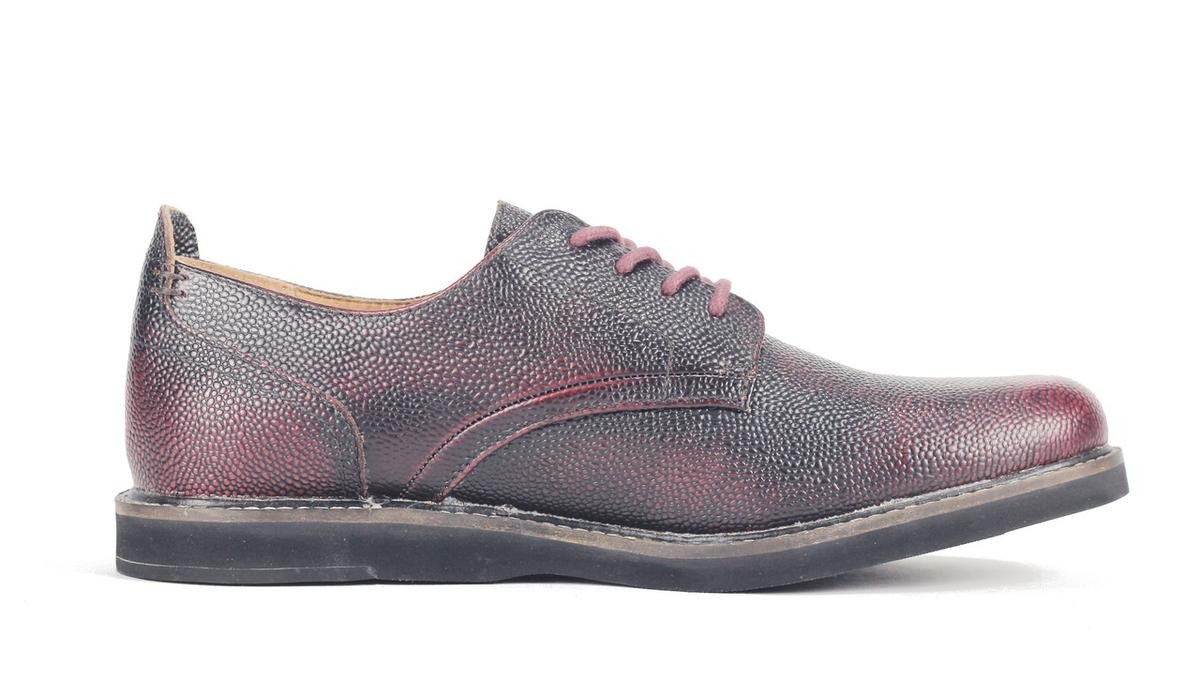 JD Fisk Jonas Burgundy Oxford Shoe Oxford Burgundy