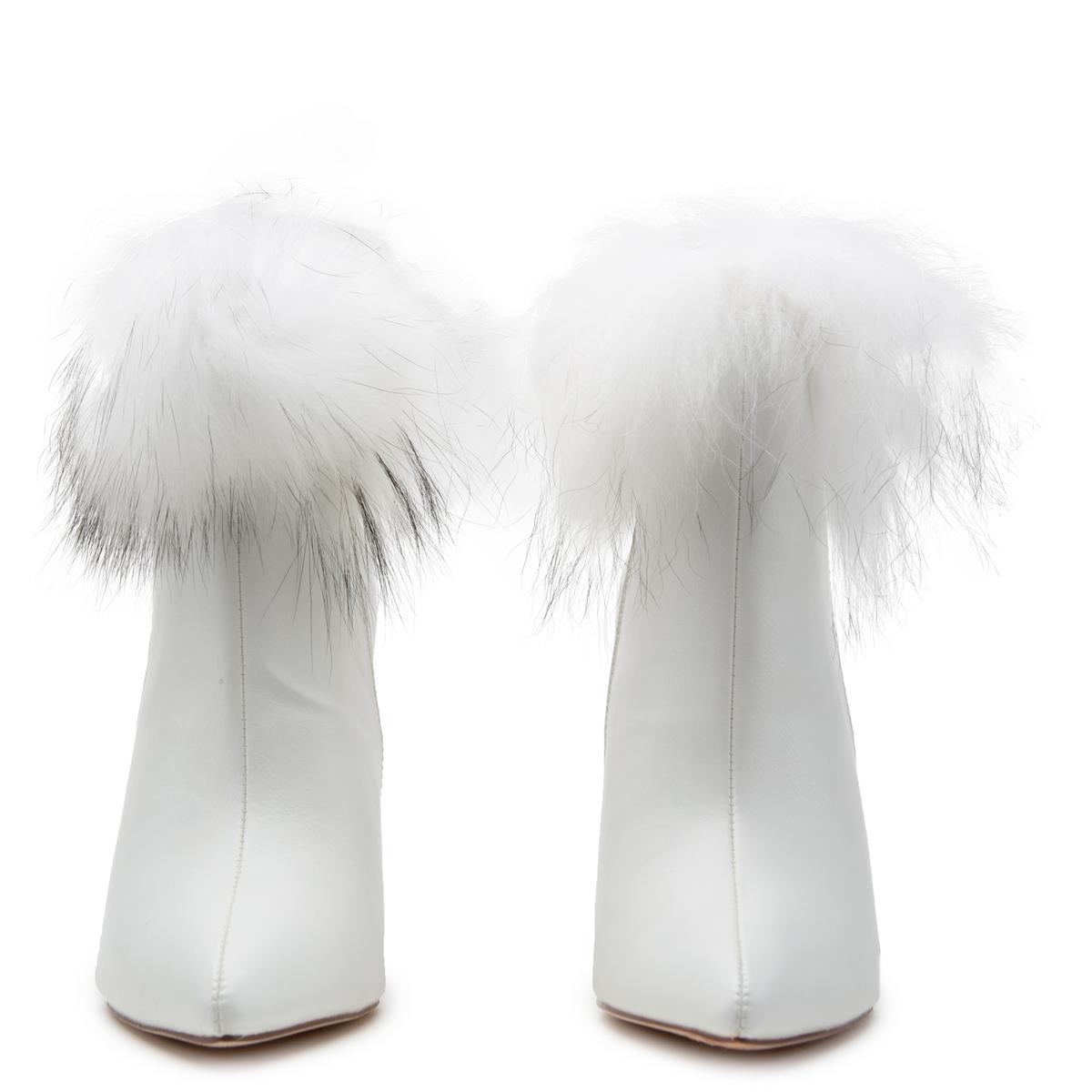 Stallion-1 Fur Heel Booties