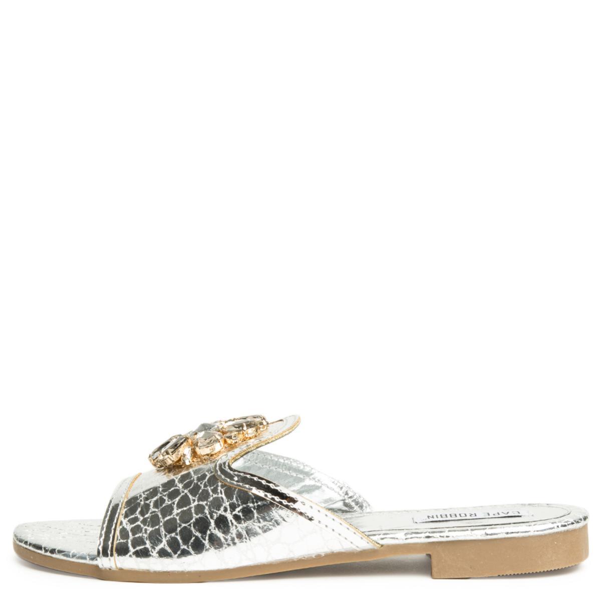 Cape Robbin Leela-10 Silver Sandal Silver