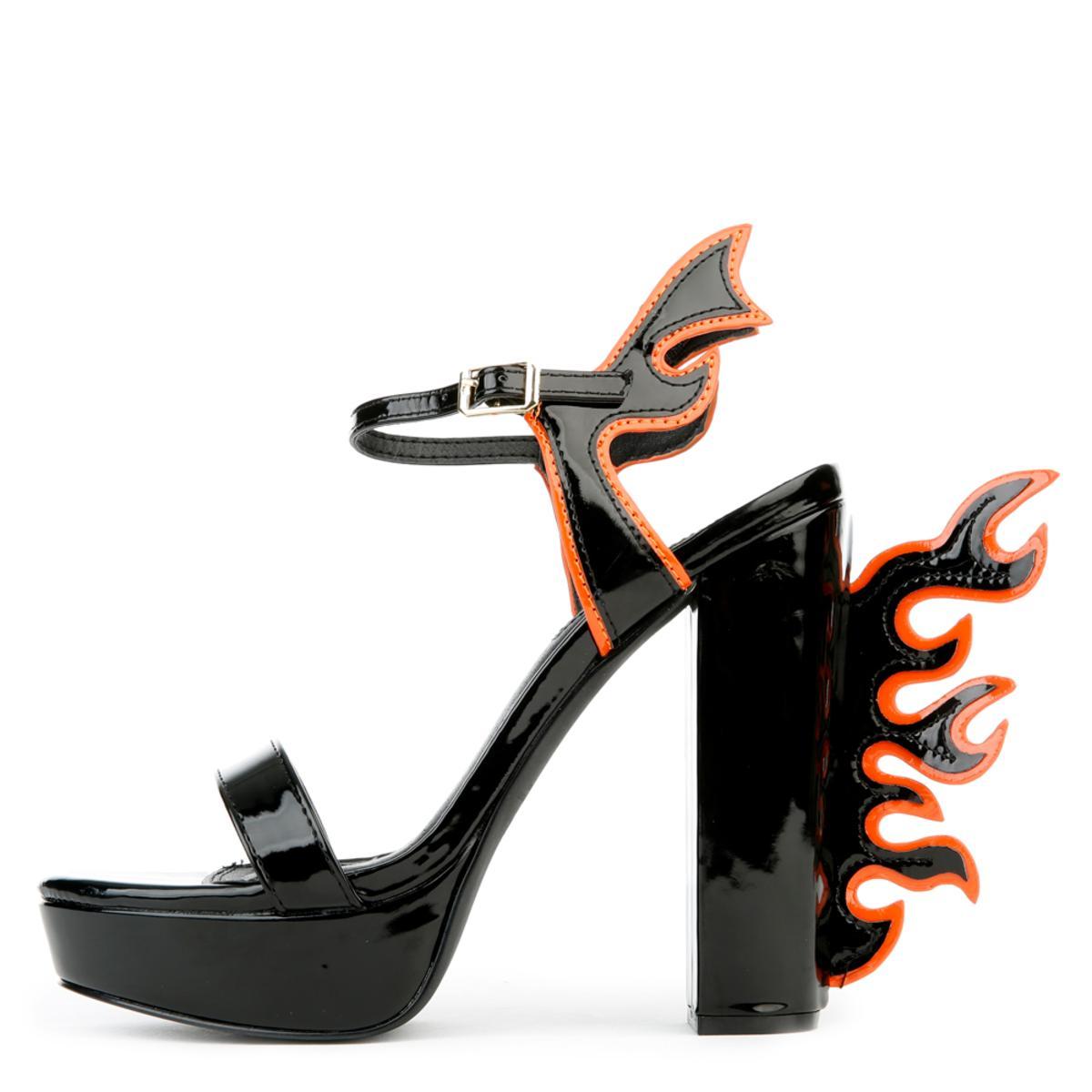 Yuko-38 High Heel BLACK