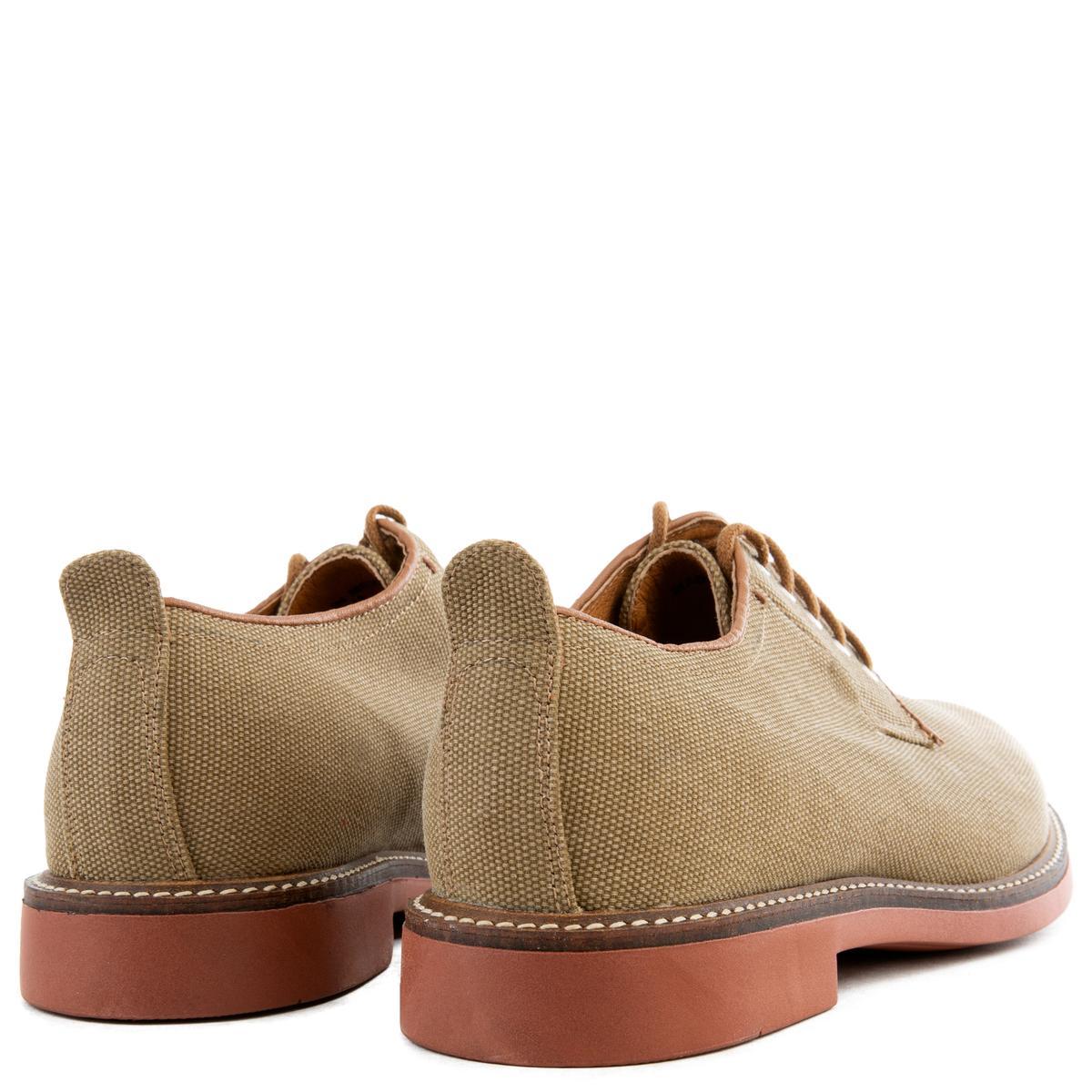 Camel Canvas Shoes