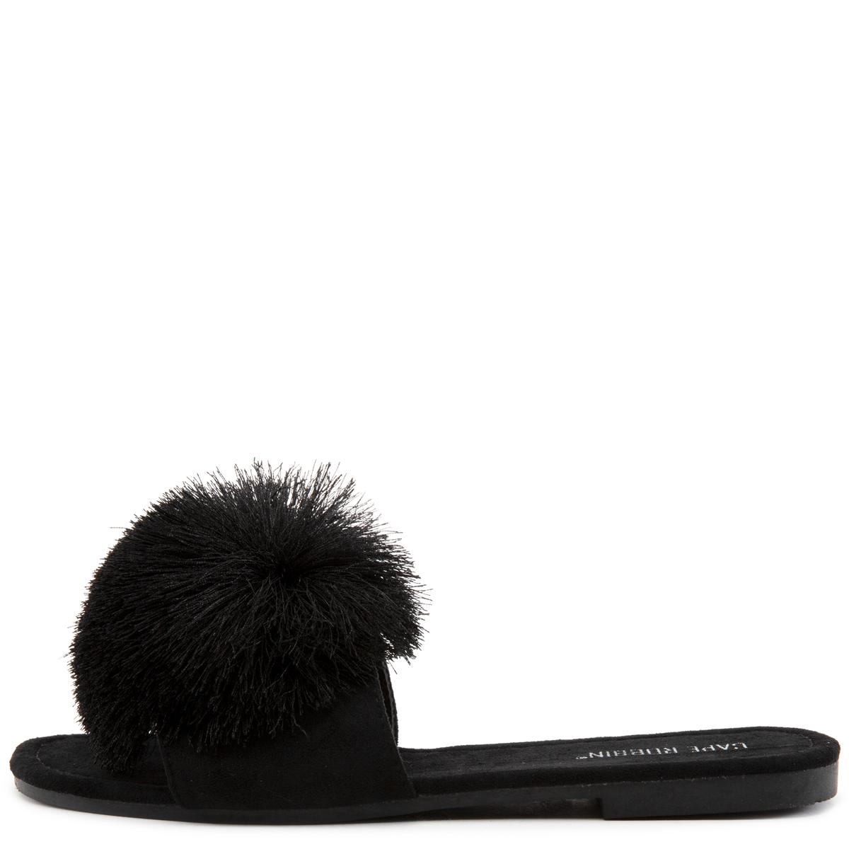 Dandelion Pom Pom Sandals