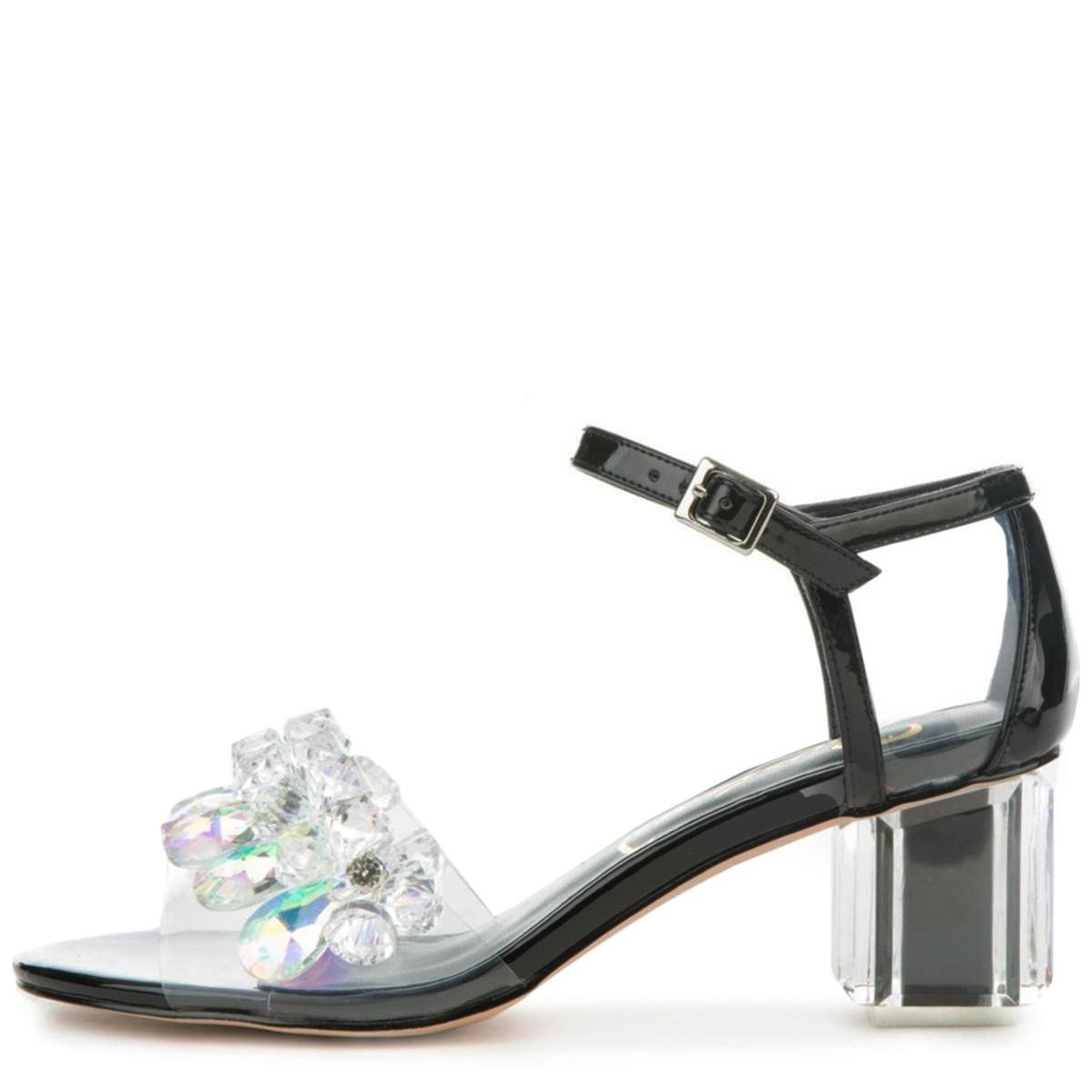 Cryssa Black Sandals BLACK