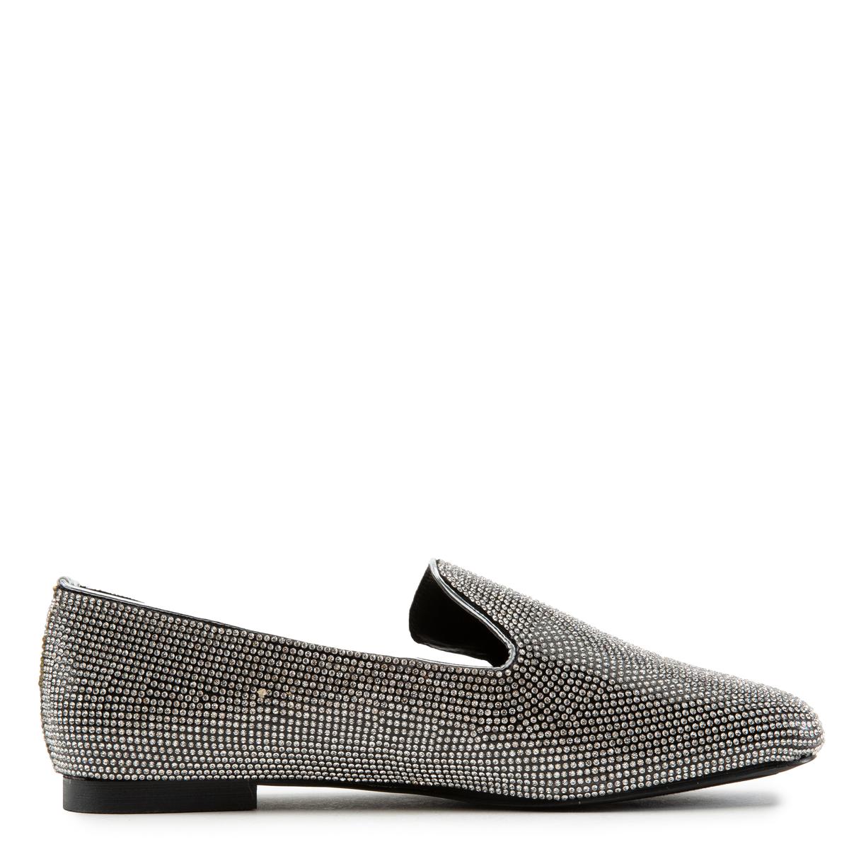 Loverli Rhinestone Loafers