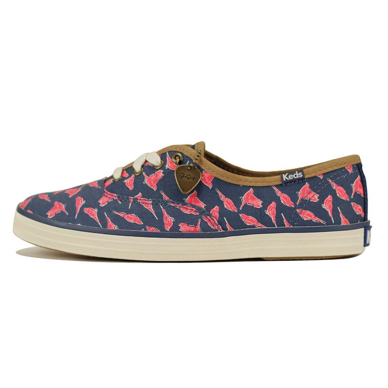 Keds for Women: Taylor Swift Collection Champ Finches Blue Sneakers