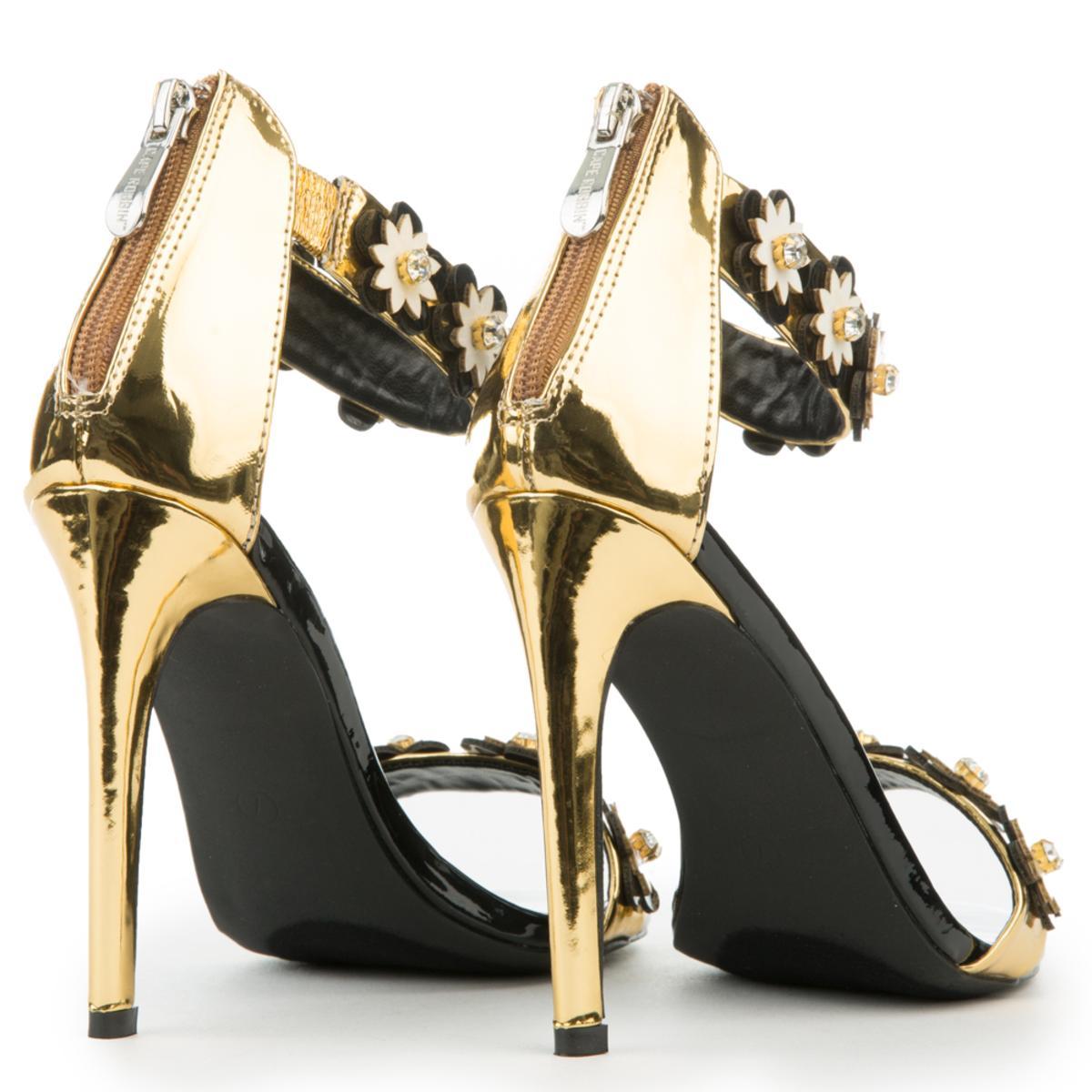 Cape Robbin Suzzy-64 High Heel Gold