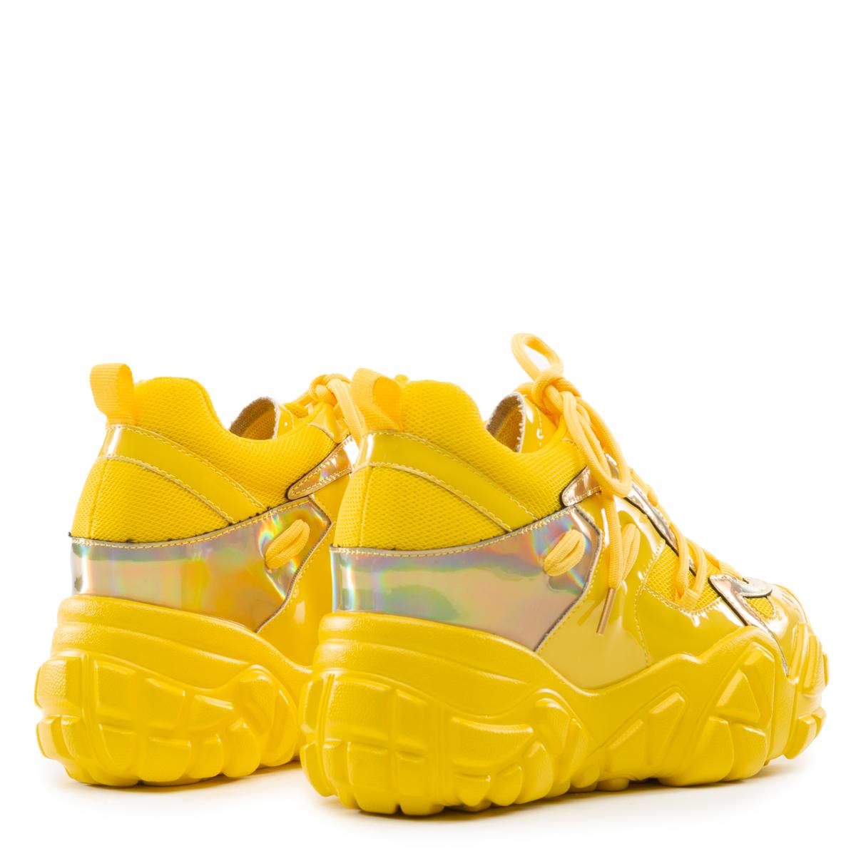 Persimmon-01 Wedge Sneakers