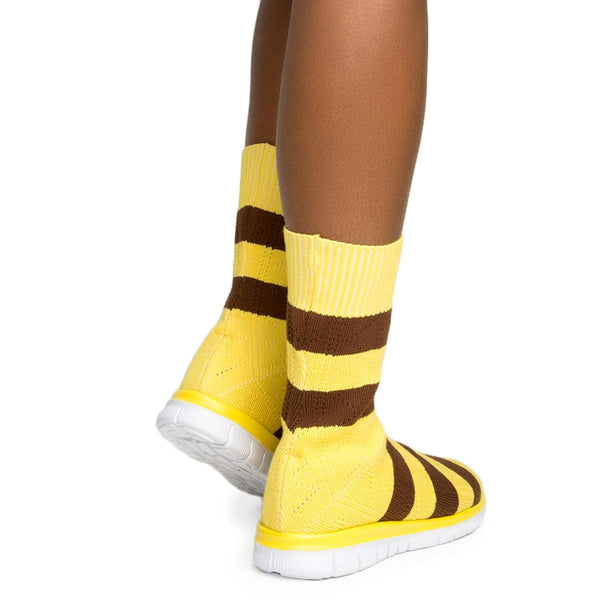 Cape Robbin Malee-1 Yellow Sneaker Yellow/Brown