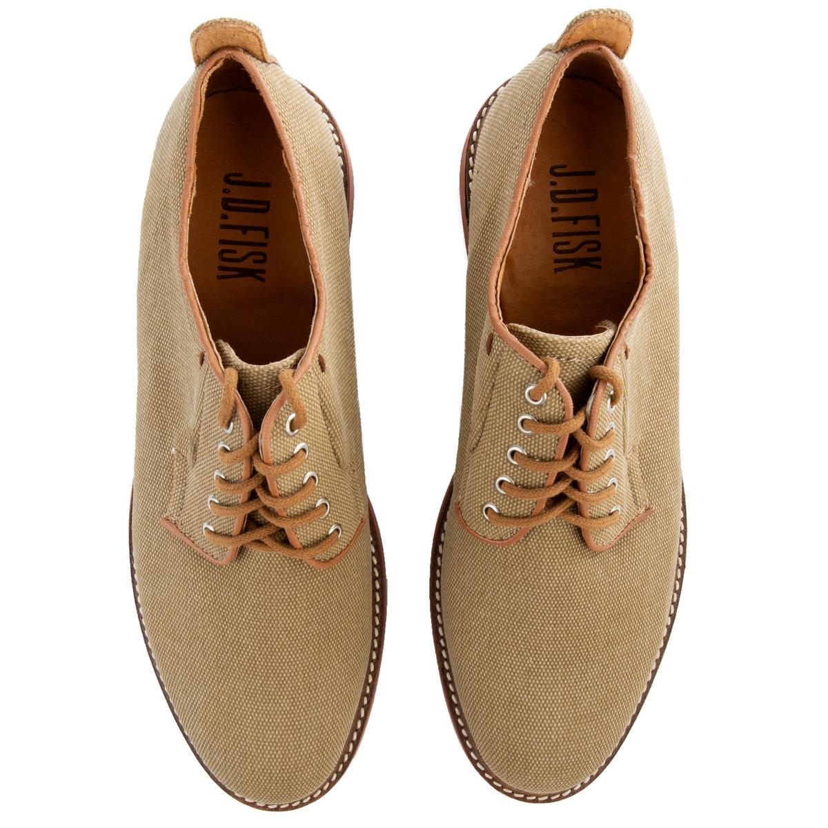 Camel Canvas Shoes