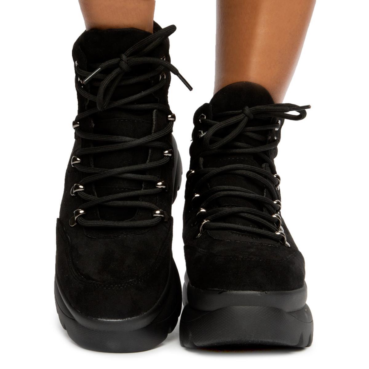Bel-11 Lace Up Boots