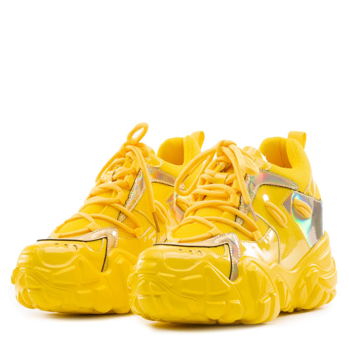 Persimmon-01 Wedge Sneakers