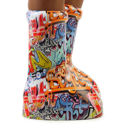 Foxy-Print Trendy Boot