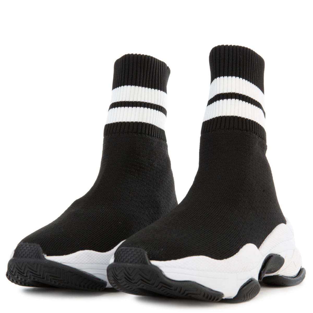 Sneakers in Tekno/Black-White