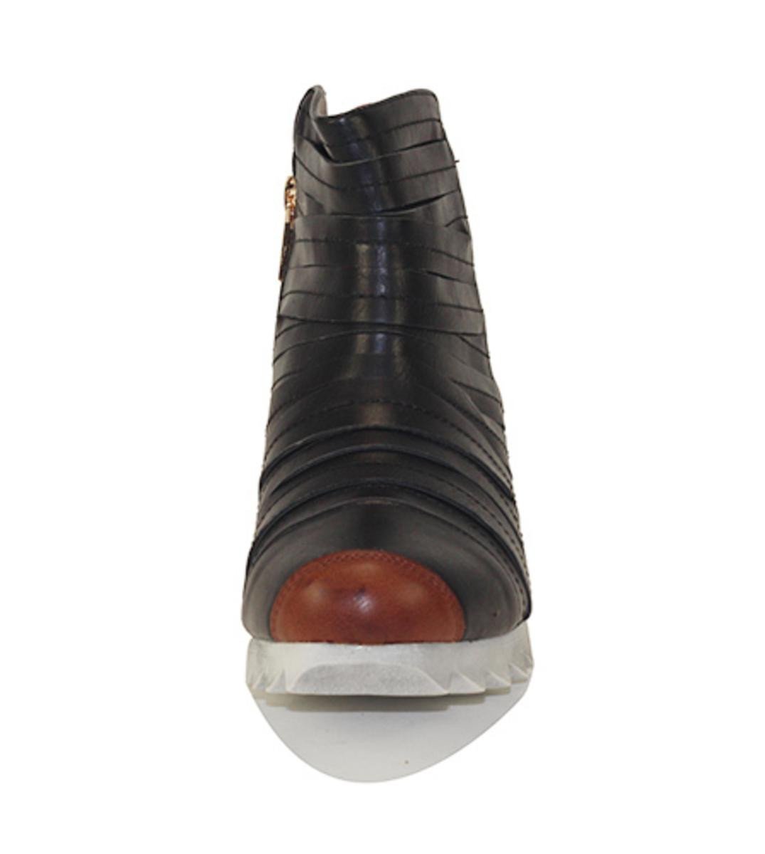 Ankle Boot Stark-3 Black/Brown